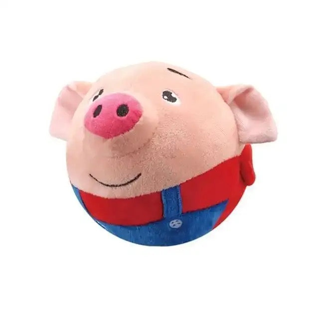 Jumping Pig - Interactive Toy for Dogs