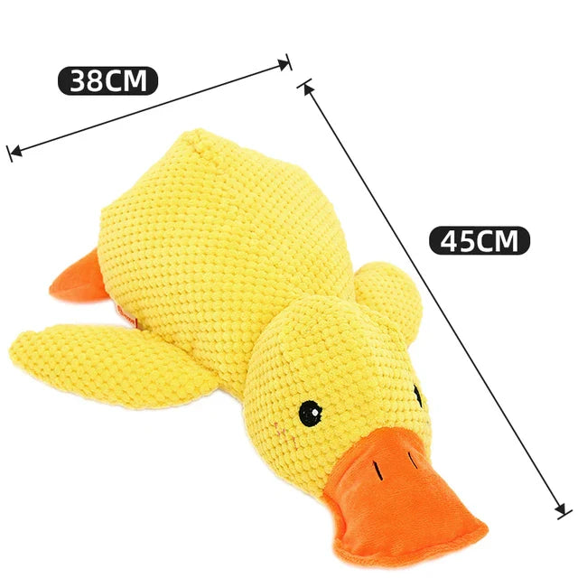 Stress-Relief Duck - Plush Toy for Dogs