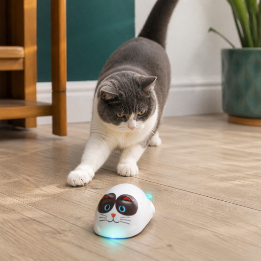 Touch-Activated Smart Cat Robot Toy