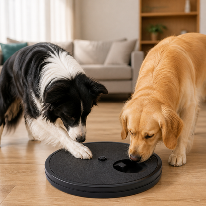 3-in-1 Interactive Dog Nail Scratch Toy with Treat Dispenser