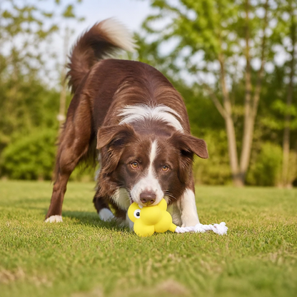 Interactive Chew & Squeak Puppy Toy