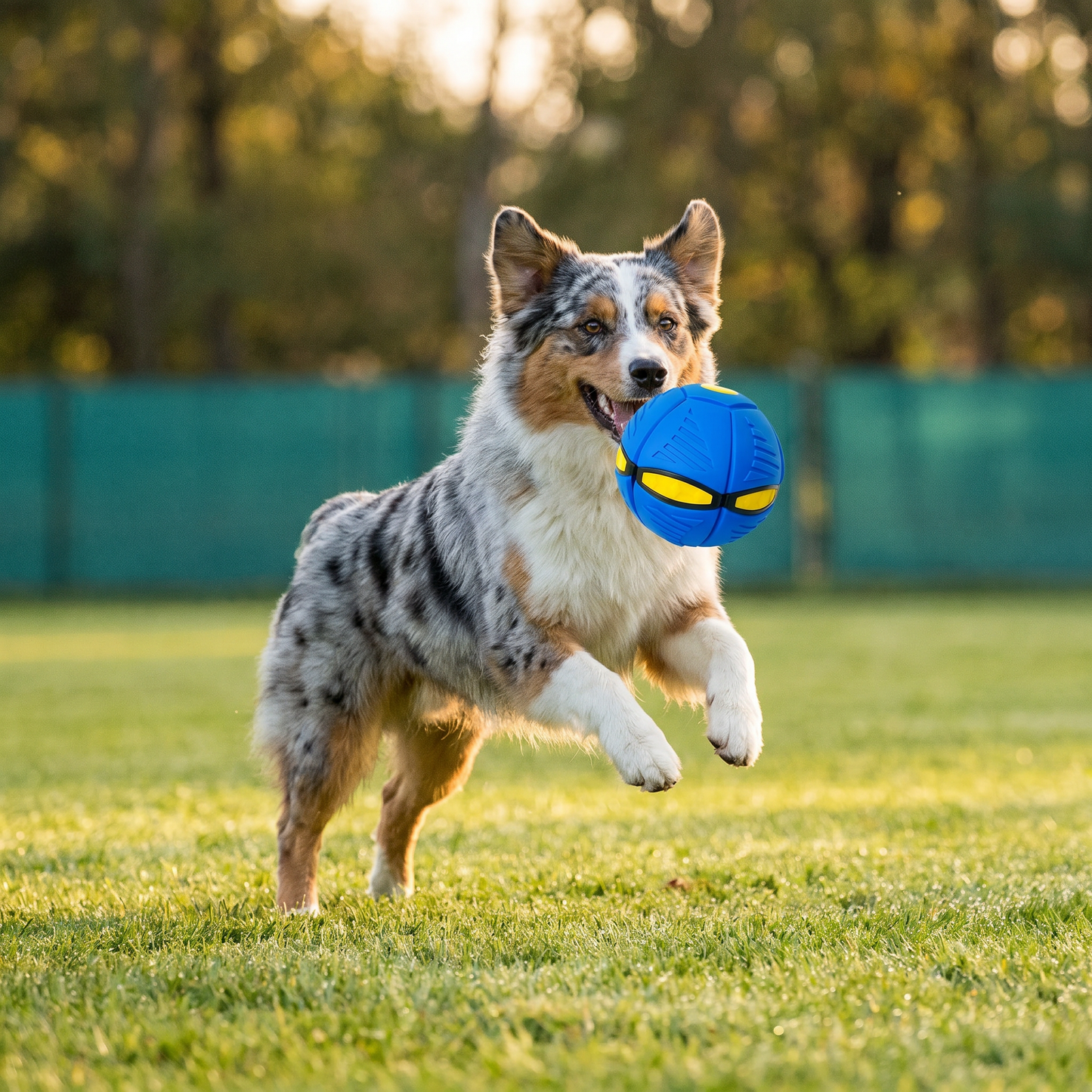 Interactive Flying Fetch Dog Ball