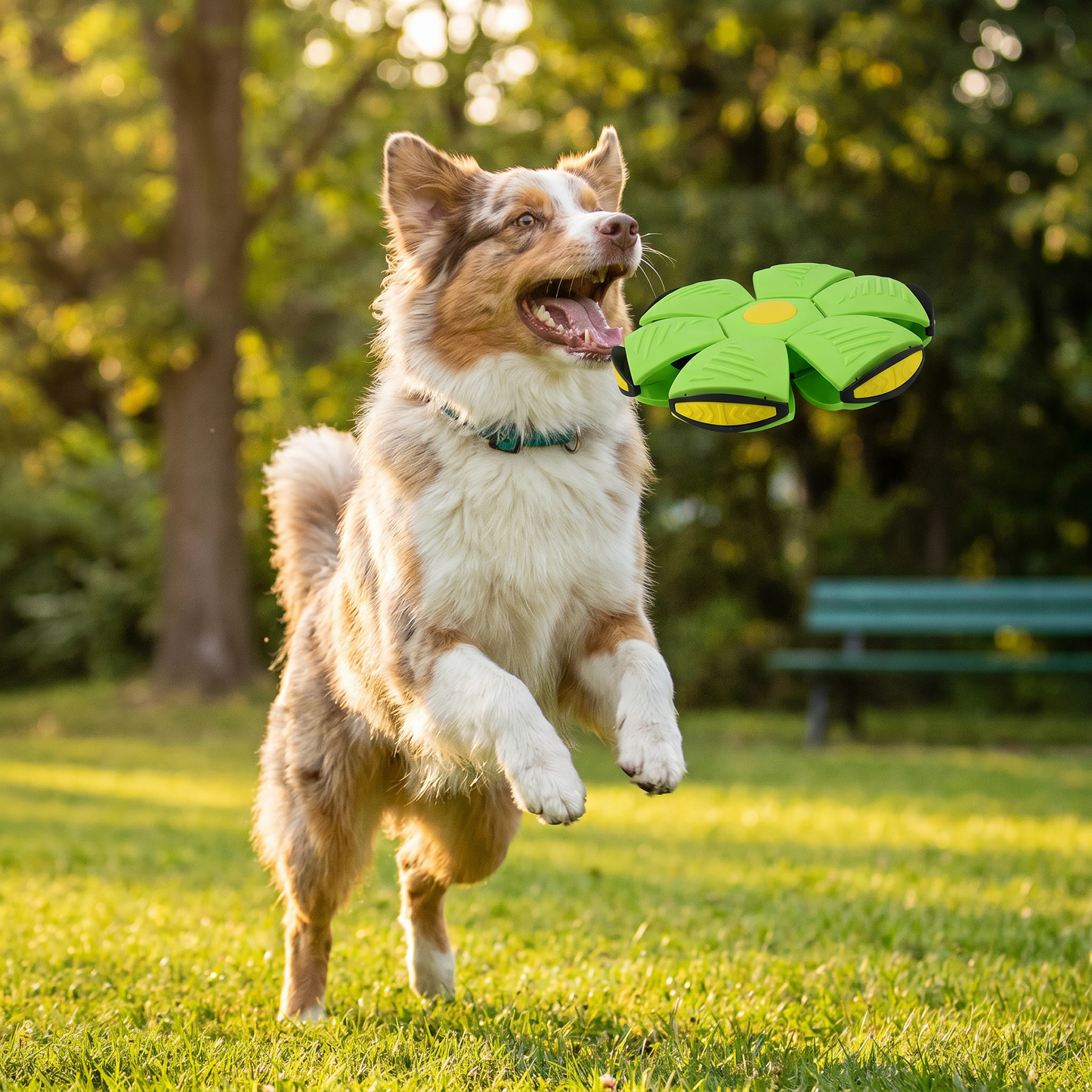 Interactive Flying Fetch Dog Ball