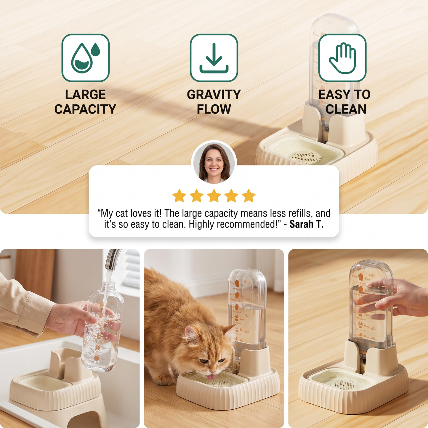 Automatic Large Capacity Pet Water Dispenser