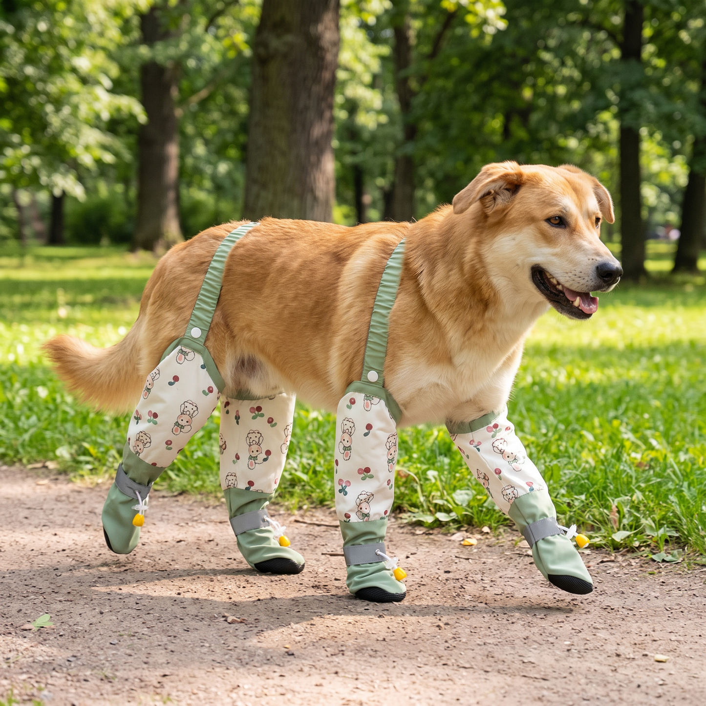 Waterproof Dog Leg Cover Suit for Clean and Protected Outdoor Walks