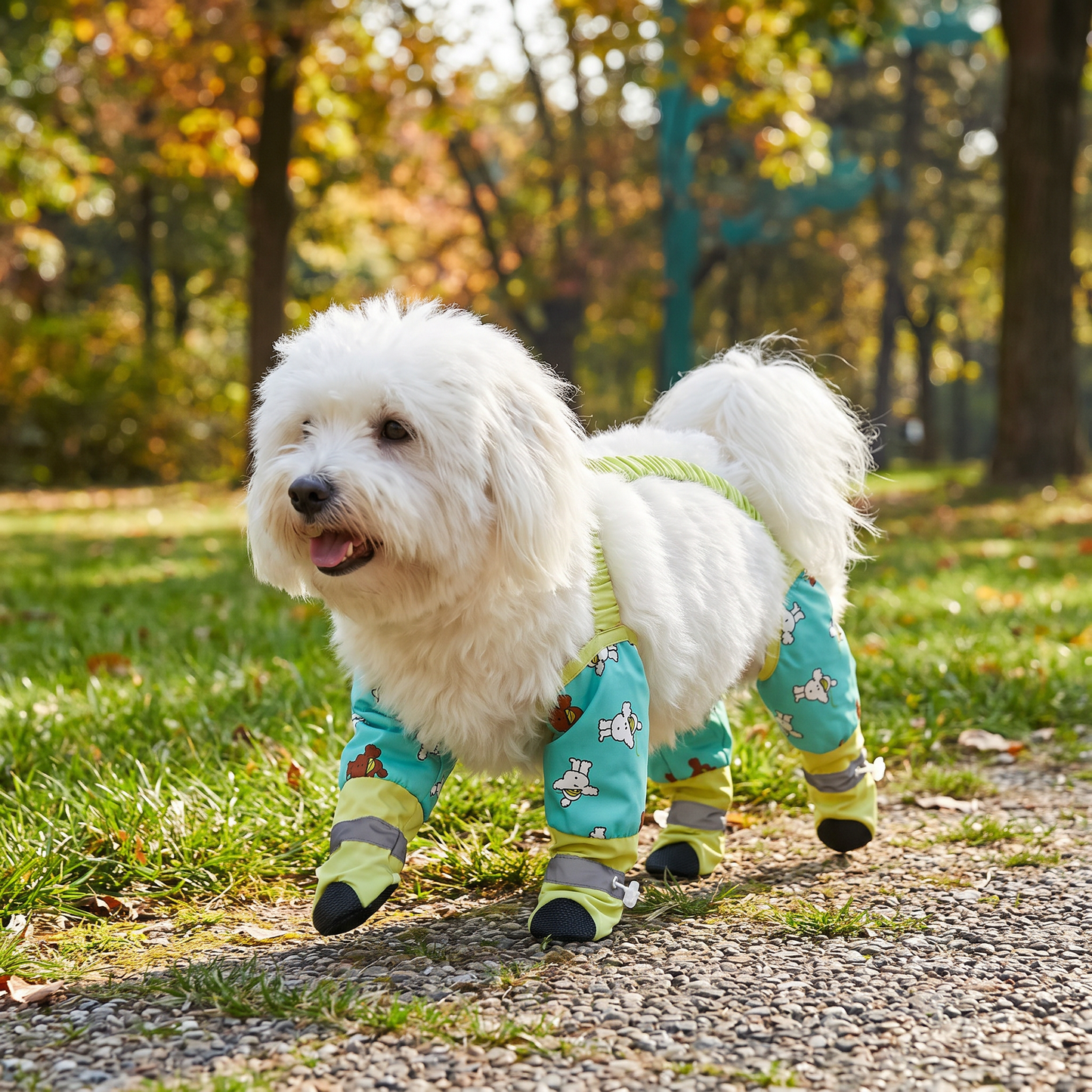 Waterproof Dog Leg Cover Suit for Clean and Protected Outdoor Walks