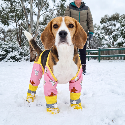 Waterproof Dog Leg Cover Suit for Clean and Protected Outdoor Walks