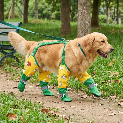 Waterproof Dog Leg Cover Suit for Clean and Protected Outdoor Walks