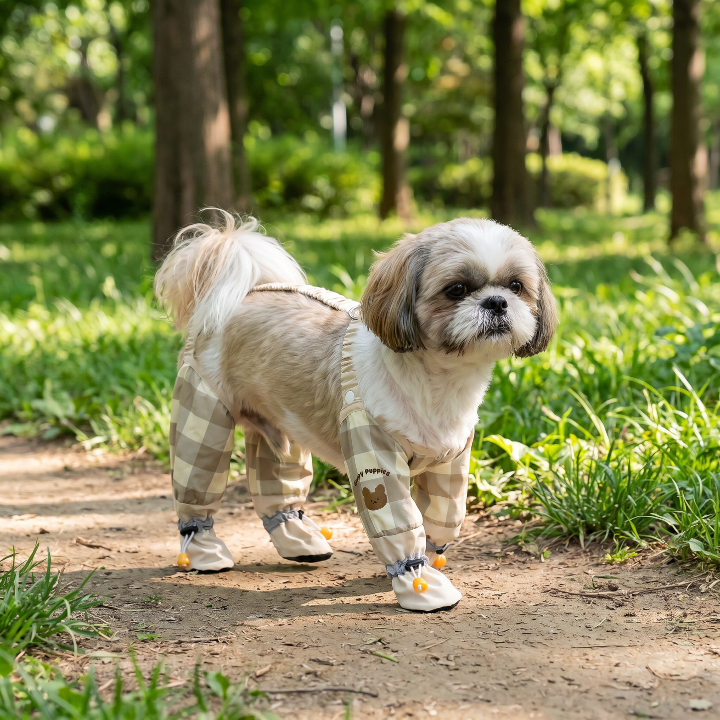 Waterproof Dog Leg Cover Suit for Clean and Protected Outdoor Walks