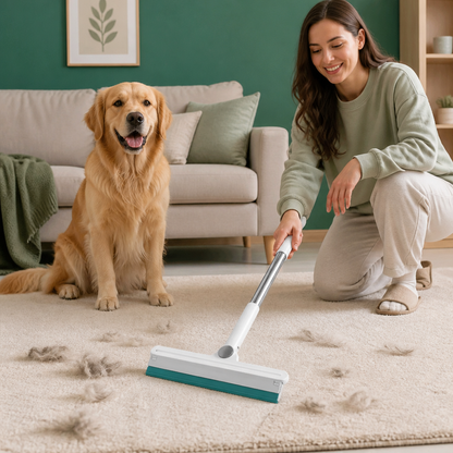 Silicone Pet Hair Remover Broom