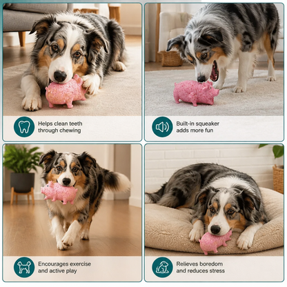 Durable Funny Sound Animal Dog Toy – Durable Latex Squeaky Chew Toy