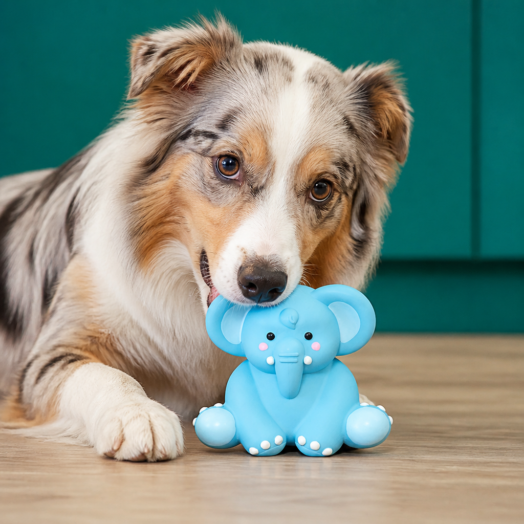 Cute Latex Chew & Squeak Dog Toy