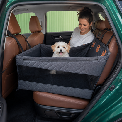 Hard Bottom Single Car Seat Extender for Dogs