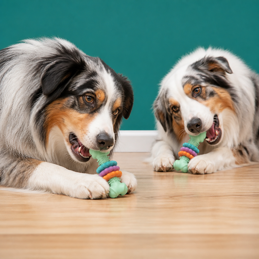 Dog Chew Toy With Teethers - Interactive Chew Toy For Dogs