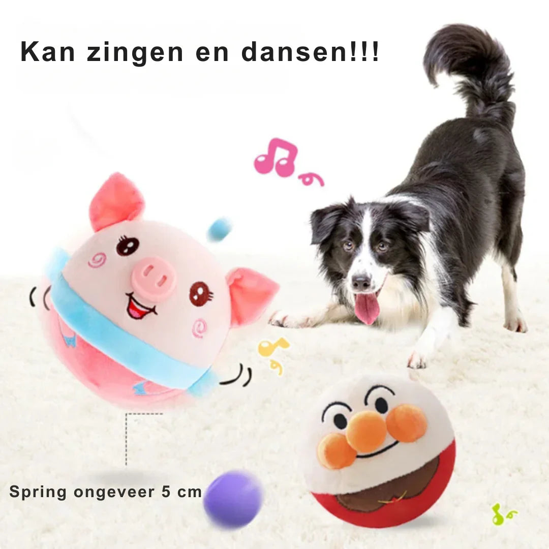 Interactive Dog Toy with Movement