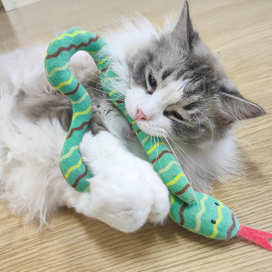 Catnip Snake Toy