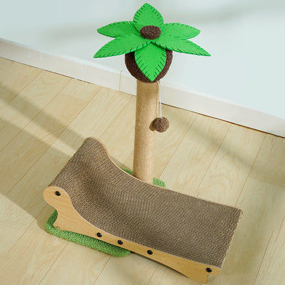 Palm Tree Cat Tree with Hammock