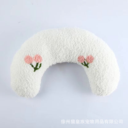 U-Shaped Orthopedic Dog Cushion
