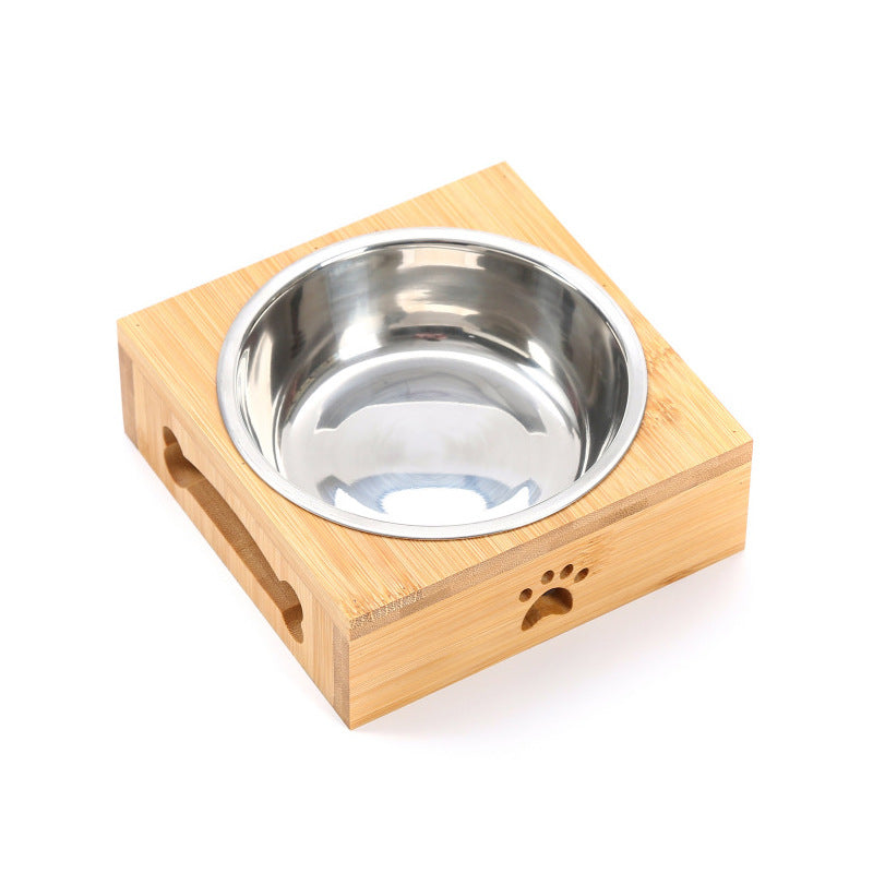Duo Bowl in Wooden Design