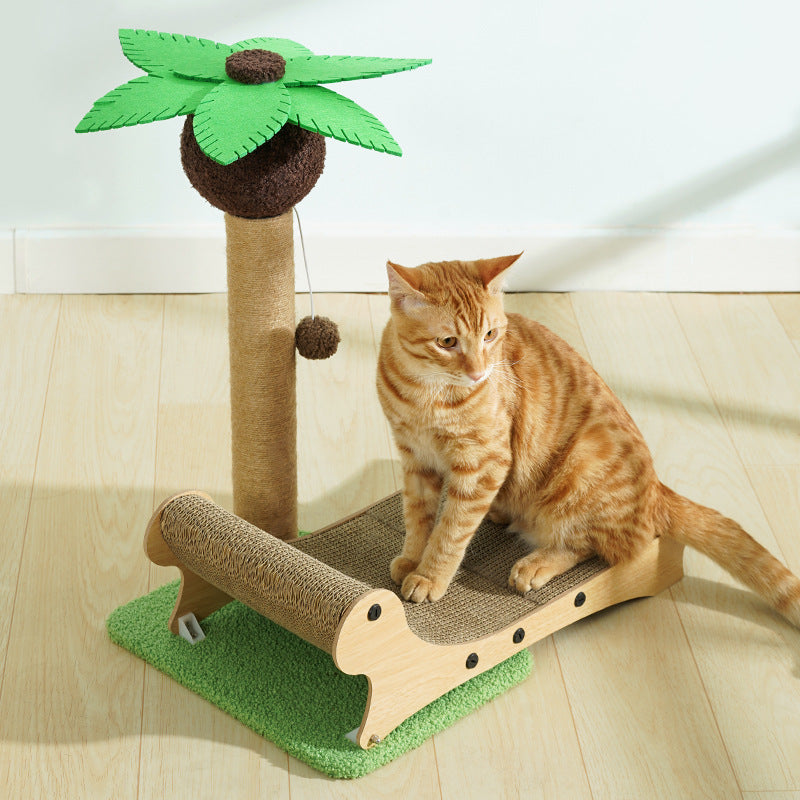 Palm Tree Cat Tree with Hammock