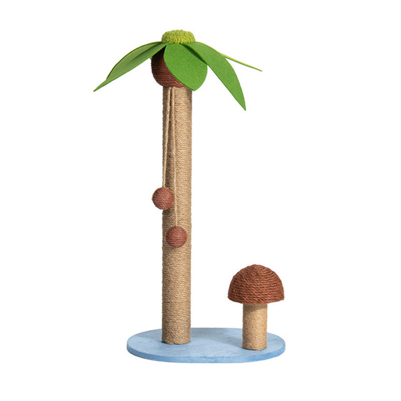 Sisal Palm Tree/Mushroom Cat Tree