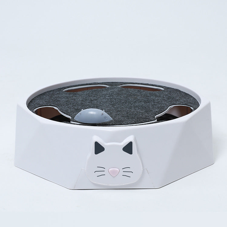 Interactive Mouse Hide-and-Seek Game for Cats