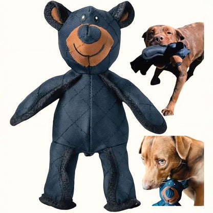 Durable Plush Bear Toy for Dogs