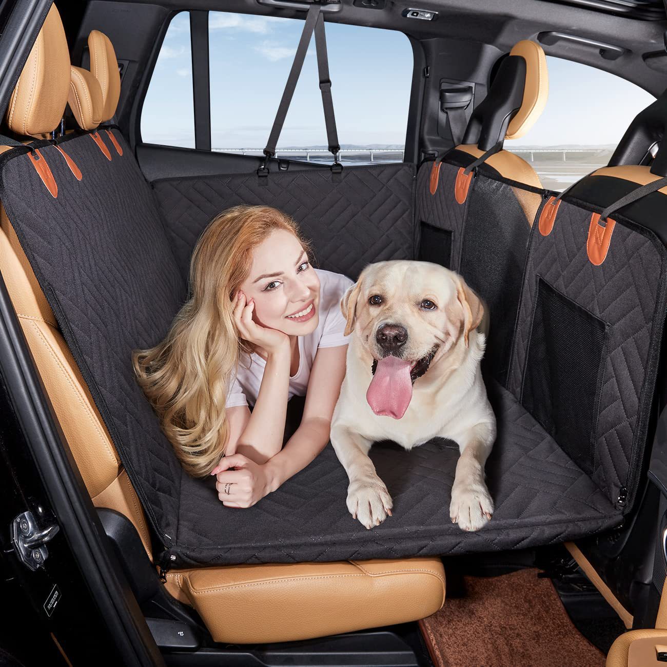 Car Seat Extension for Hard Floors for Dogs