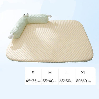 Silk Cooling Mat for Pets with Padding