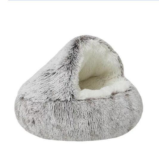 2-in-1 Cuddle Cave for Dogs