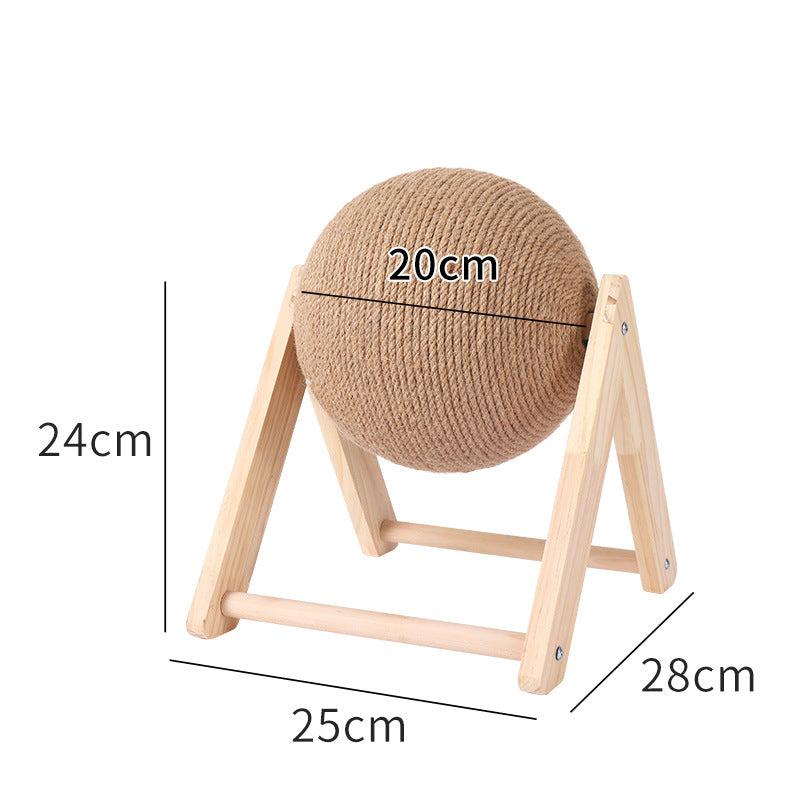 Sisal Ball Scratcher for Cats