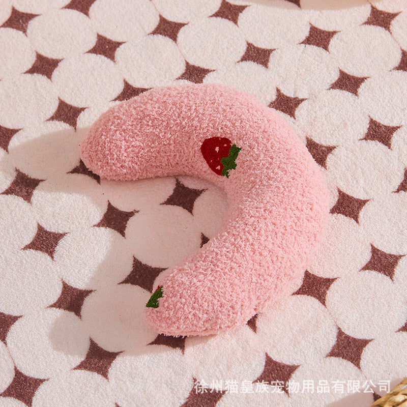 U-Shaped Orthopedic Dog Cushion