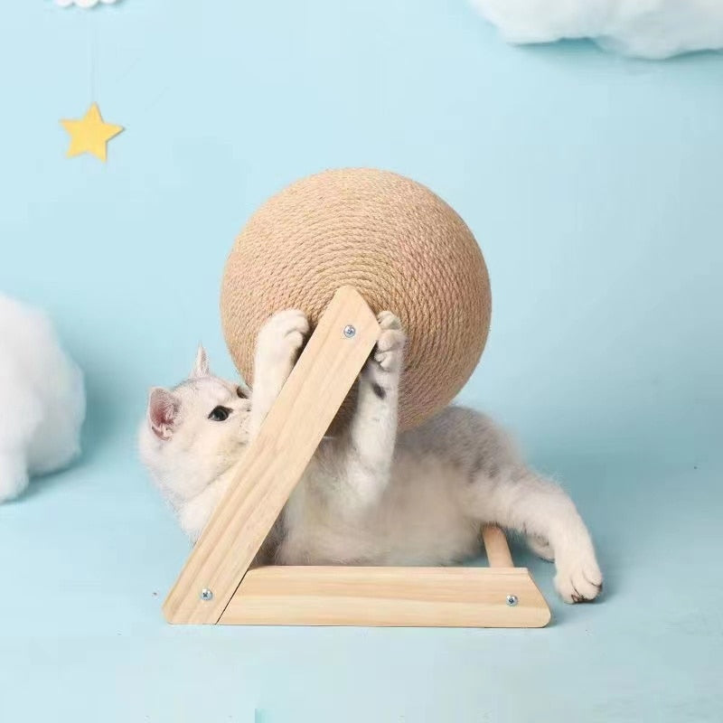 Sisal Ball Scratcher for Cats