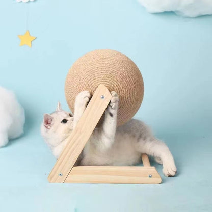 Sisal Ball Scratcher for Cats