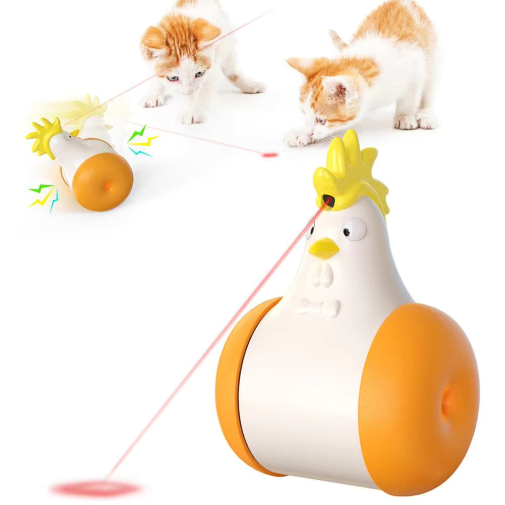 Mobile Cat Toy Set with Laser Pointer