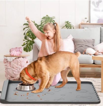 Non-Slip Mat for Food and Water Bowls