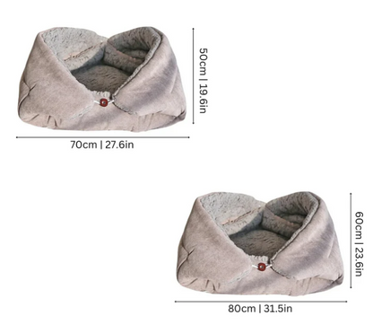 Cosy 2-in-1 Cat Bed and Blanket