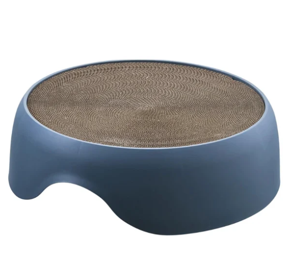 Multifunctional Cat Bed with Scratching Surface and Resting Cushion