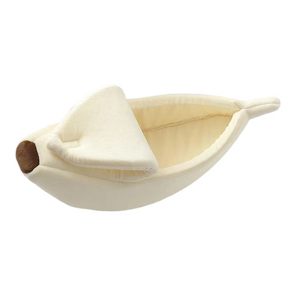 Banana-Shaped Baby Nest for Dogs and Cats – Cozy Winter Bed for Pets