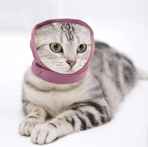 Comfortable Neck Cushion in Black and Purple for Relaxation