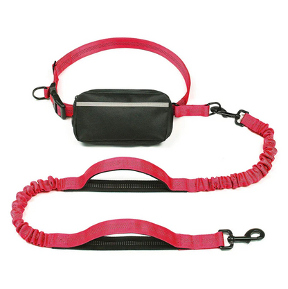 Hands-Free Dog Leash with Front Pocket