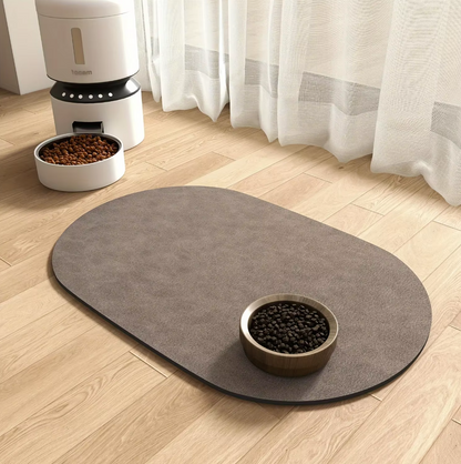 Silicone Pet Food Mat - Waterproof and Non-Slip Mat for Dogs and Cats