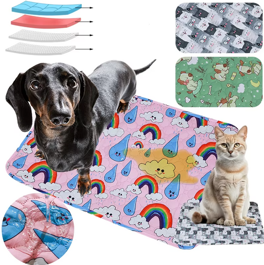 Colourful Pet Blanket - Soft and Washable Mat for Dogs and Cats