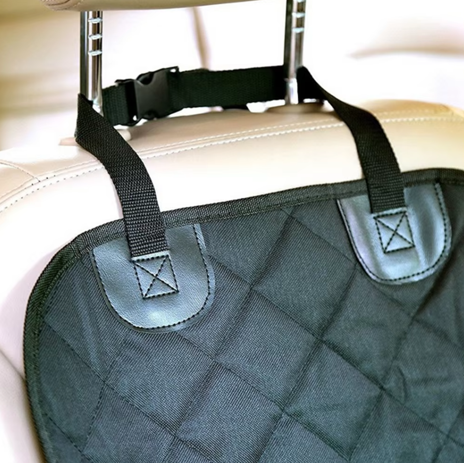 Waterproof Front Seat Protector for Dogs - Non-Slip Car Seat Cover with Scratch Protection