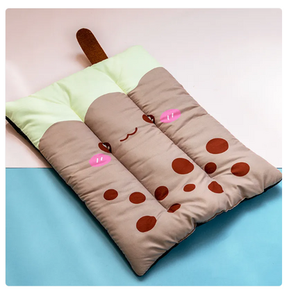 Cooling Mattress for Pets with Fruit Ice Design for Cats and Dogs