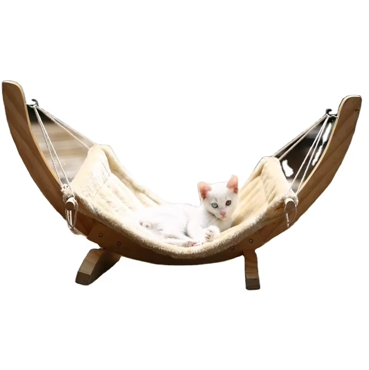 Cat Hammock - Soft Cover for Wooden Cat Bed, Washable and Durable