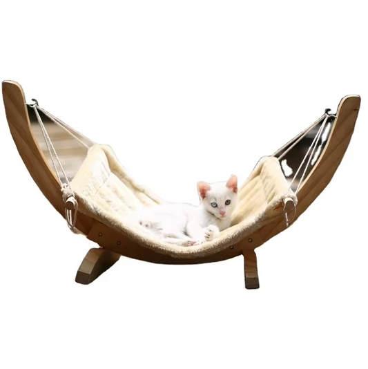 Cat Hammock - Soft Cover for Wooden Cat Bed, Washable and Durable