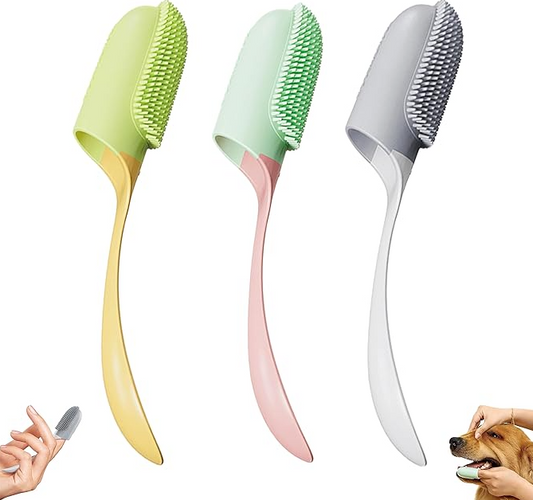 Toothbrush - Soft TPR Brush for Deep Oral Hygiene and Tongue Cleaning