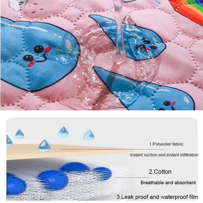 Colourful Pet Blanket - Soft and Washable Mat for Dogs and Cats