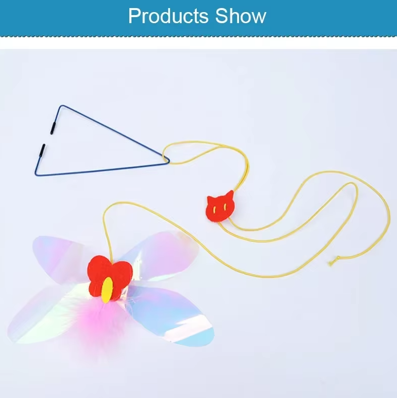 Interactive Door Toy - Jumping Mouse for Active Cats